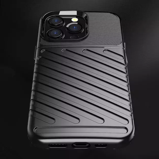 Thunder Case Flexible Tough Rugged Cover TPU Case for iPhone 13 Pro green 7