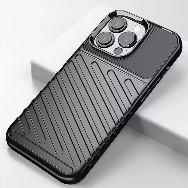 Thunder Case Flexible Tough Rugged Cover TPU Case for iPhone 13 Pro green 14