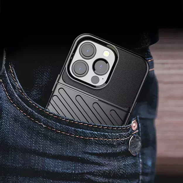 Thunder Case Flexible Tough Rugged Cover TPU Case for iPhone 13 Pro green 10