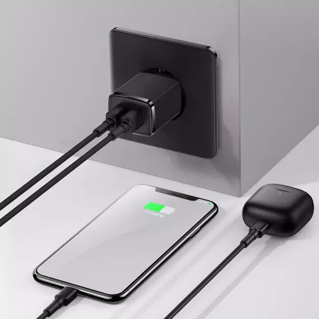 Baseus Compact charger 2x USB 10.5W black (CCXJ010201) 7