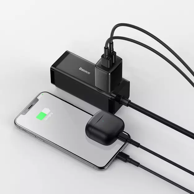 Baseus Compact charger 2x USB 10.5W black (CCXJ010201) 9