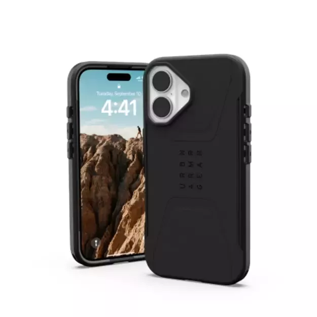 UAG Civilian Magsafe iPhone 16 Case - Black 4