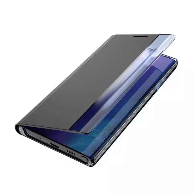 Sleep Case Bookcase Type Case with Smart Window for iPhone 13 Pro Max black 3