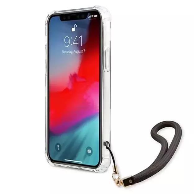 Guess GUHCP12LKSMAGR iPhone 12 Pro Max 6.7&quot  grey/grey hardcase Marble Collection 4