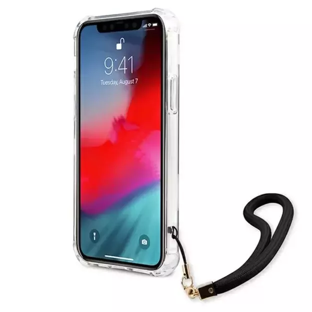 Guess GUHCP12MKSARBK iPhone 12/12 Pro 6.1&quot  black/black hardcase Camo Collection 4