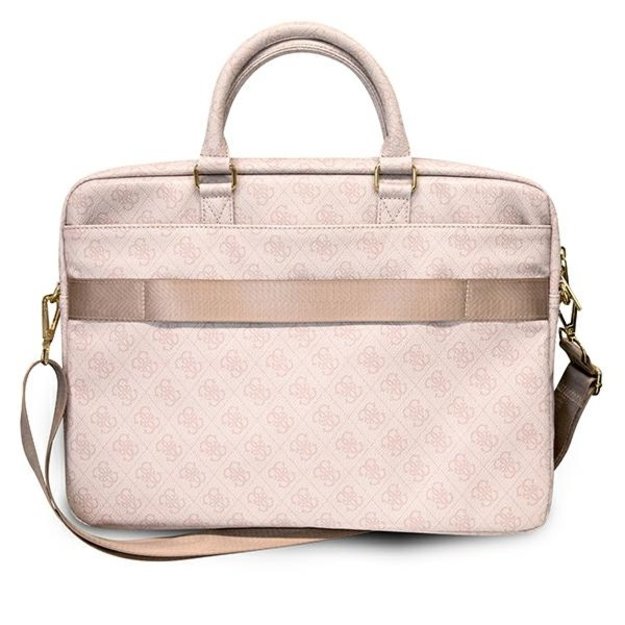 Guess 4G Big Logo bag for a 16' '  laptop - pink 2
