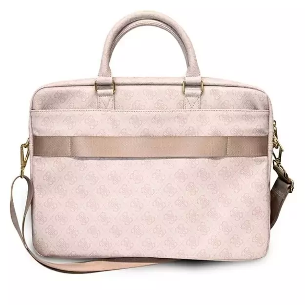 Guess 4G Big Logo bag for a 16&#39 &#39  laptop - pink 2