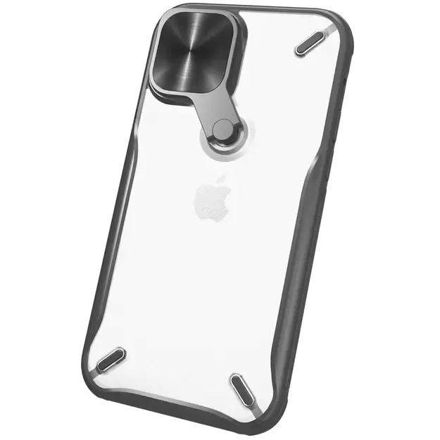 Nillkin Cyclops Case durable case with camera cover and foldable stand for iPhone 13 Pro Max black 4