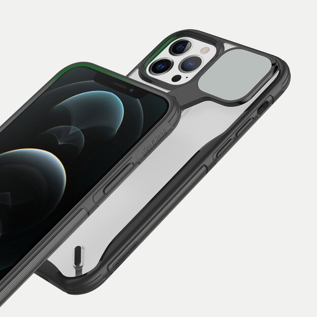 Nillkin Cyclops Case durable case with camera cover and foldable stand for iPhone 13 Pro Max black 29