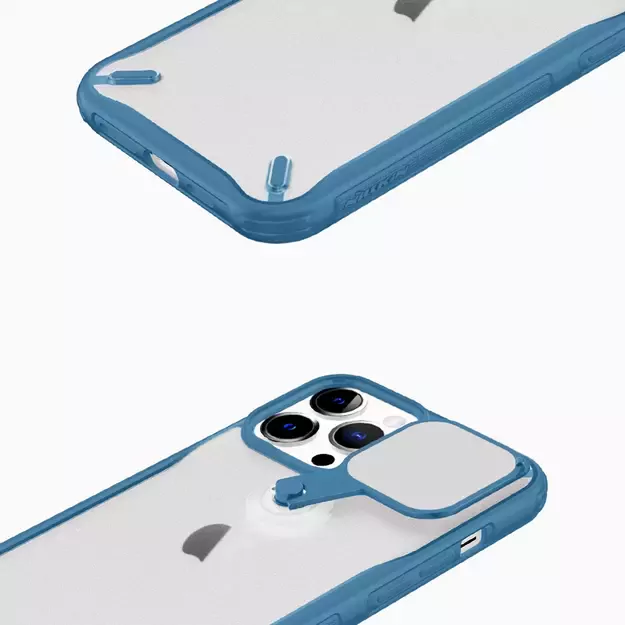 Nillkin Cyclops Case durable case with camera cover and foldable stand for iPhone 13 Pro Max black 18