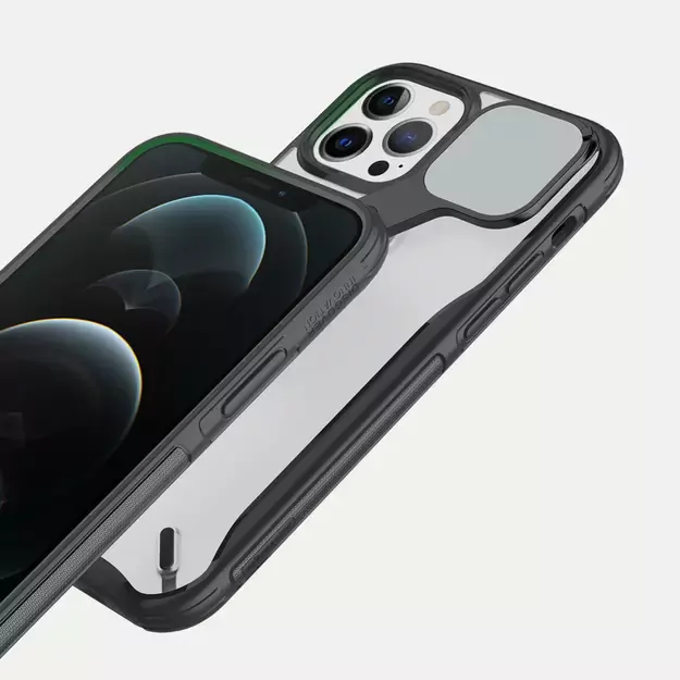 Nillkin Cyclops Case durable case with camera cover and foldable stand for iPhone 13 Pro Max black 11
