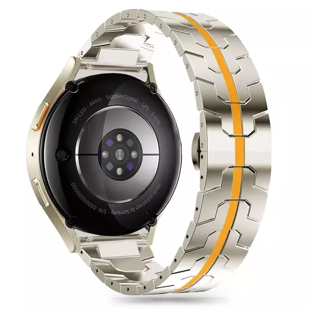 Tech-Protect Stainless Line Bracelet for Samsung Galaxy Watch 4 / 5 / 5 Pro / 6 / 7 / FE - Titanium 5