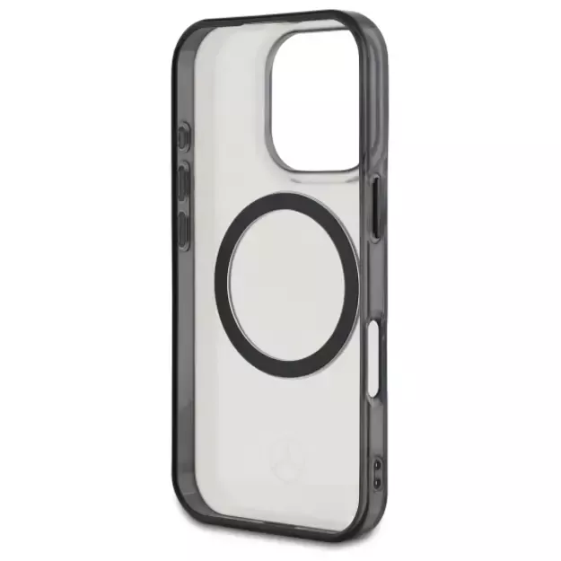 Mercedes Printed Logo MagSafe Case for iPhone 16 Pro - Clear 5