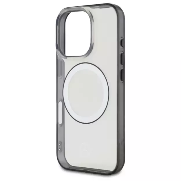 Mercedes Printed Logo MagSafe Case for iPhone 16 Pro - Clear 4