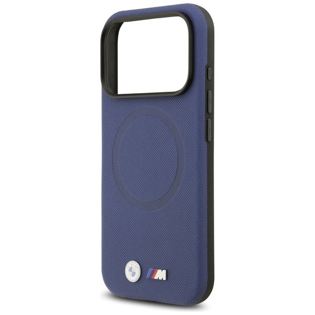 BMW M FW Metal Logo MagSafe Case for iPhone 17 Pro - Navy Blue 5
