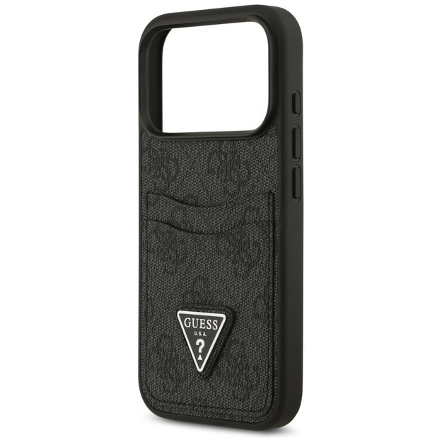 Guess 4G nauble Card Triangle case for iPhone 17 Pro - black 3