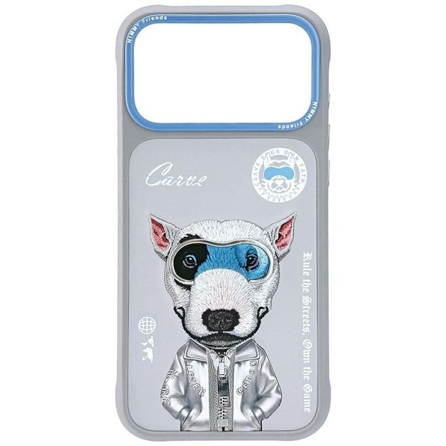 Nimmy Cool&amp Cute 2.0 Nag Case for iPhone 17 Pro - Gray