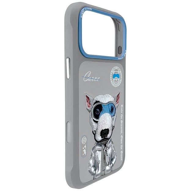 Nimmy Cool&amp Cute 2.0 Nag Case for iPhone 17 Pro - Gray 1