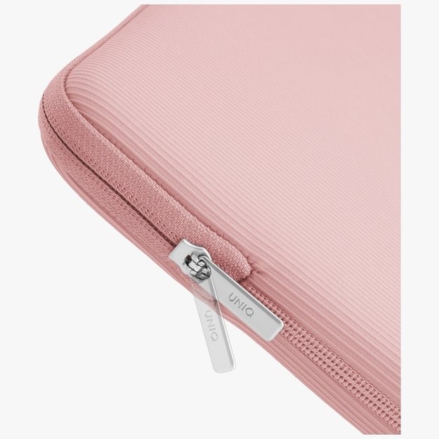 Uniq Cyprus Ridge Edition Laptop Sleeve for 14&quot  laptops, water-resistant neoprene, pink 2