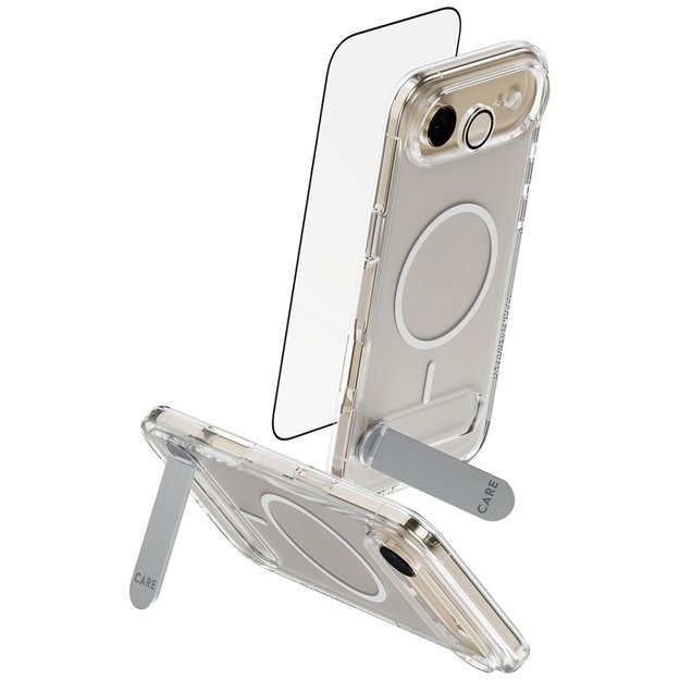 CARE by PanzerGlass Feature Kick 3in1 Case + Glass + Lens for iPhone Air 1