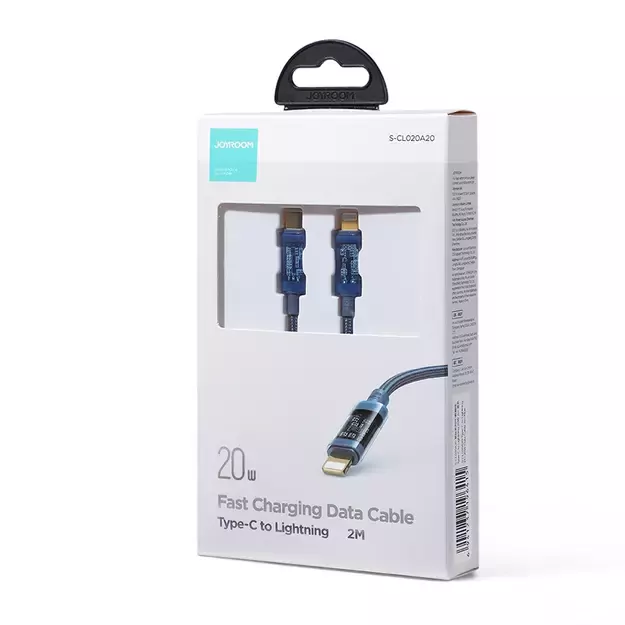 Joyroom S-CL020A20 Lightning / USB-C PD cable 20W 2m - blue 11