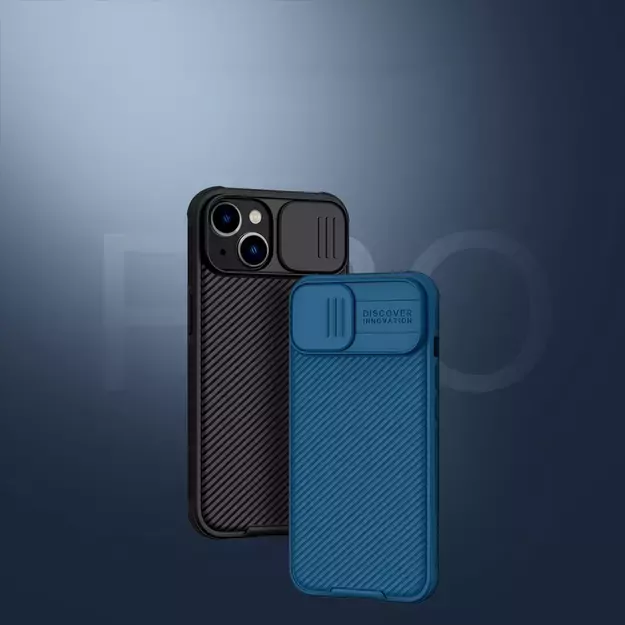 Nillkin CamShield Pro Case iPhone 14 Plus Armored Cover Camera Protector Green 24