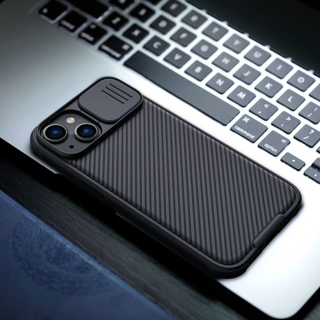 Nillkin CamShield Pro Case iPhone 14 Plus Armored Cover Camera Protector Green 12