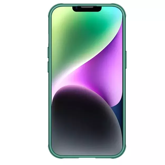 Nillkin CamShield Pro Case iPhone 14 Plus Armored Cover Camera Protector Green 23