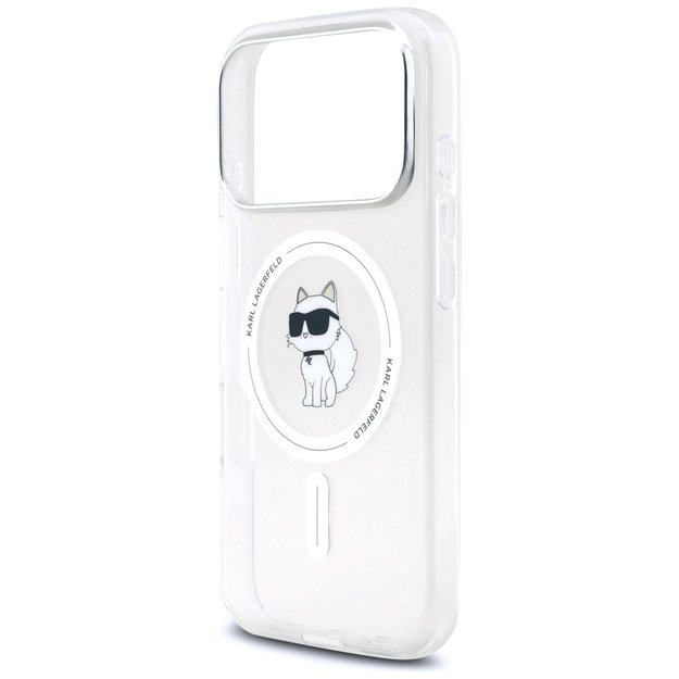 Karl Lagerfeld IML Choupette MagSafe Case for iPhone 17 Pro Max - Transparent 5