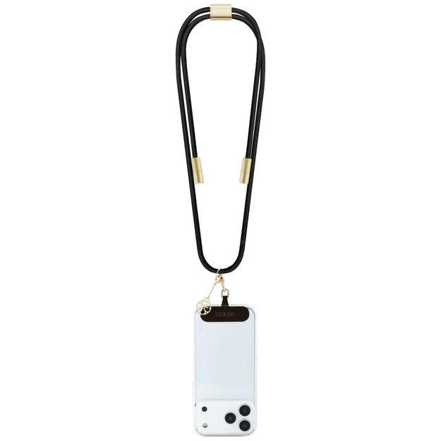 Guess CBDY 4G Charm USB-C / USB-C Cable 150cm - Black 1