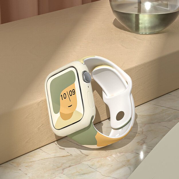 Silicone Strap Moro Watch Bracelet Band for Apple Watch 42 / 44 / 45 / 49 mm - Pattern 1 5