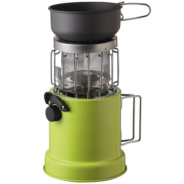 2in1 Tourist stove with a heater for MEVA VATOP gas cartridges 6