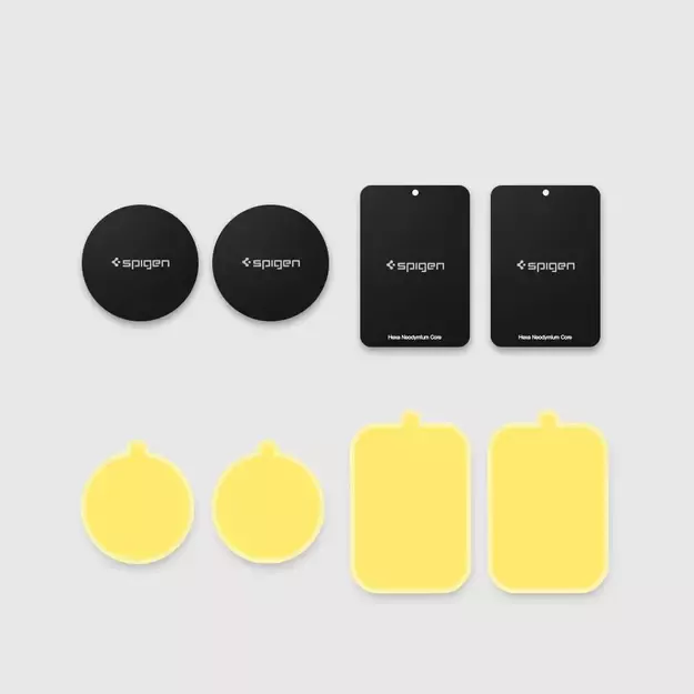 Spigen MP-4P magnetic plates for car - black 17