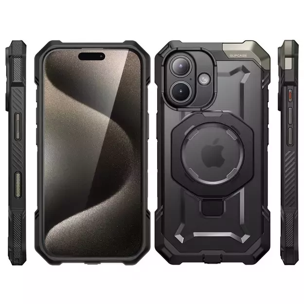 Supcase UB Grip Mag Case with MagSafe for iPhone 16 - Black 18