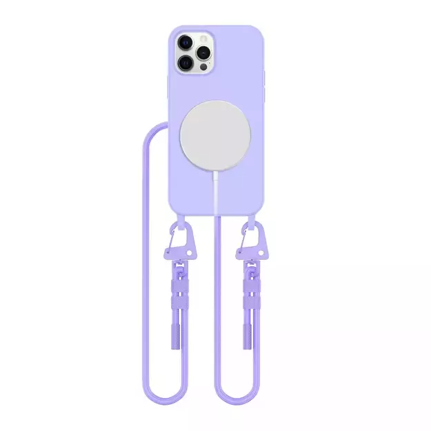 Tech-Protect MagNecklace MagSafe Case for iPhone 12 / 12 Pro - Lavender