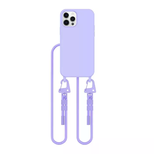 Tech-Protect MagNecklace MagSafe Case for iPhone 12 / 12 Pro - Lavender 1