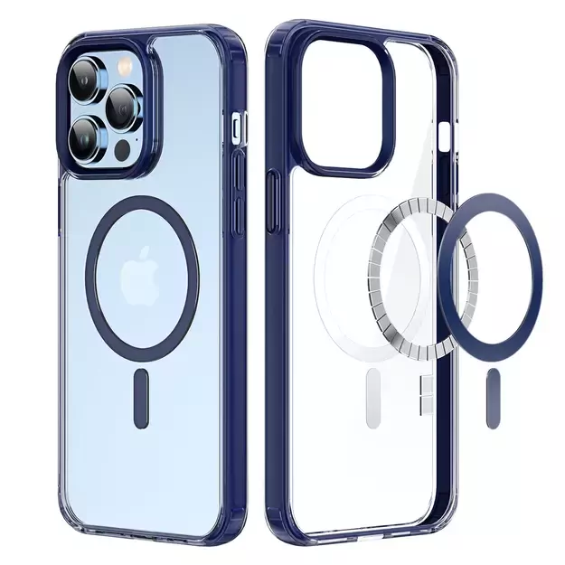 Dux Ducis Clin2 case for iPhone 14 Pro magnetic MagSafe cover blue 1