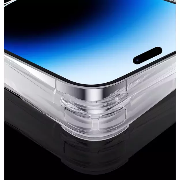Kingxbar PQY Go Out Series magnetic case for iPhone 14 MagSafe silver 8
