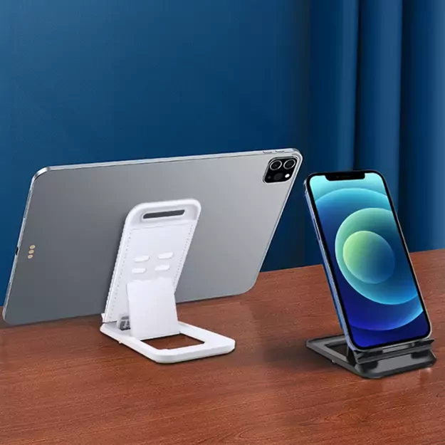 Universal foldable standing stand - white 7
