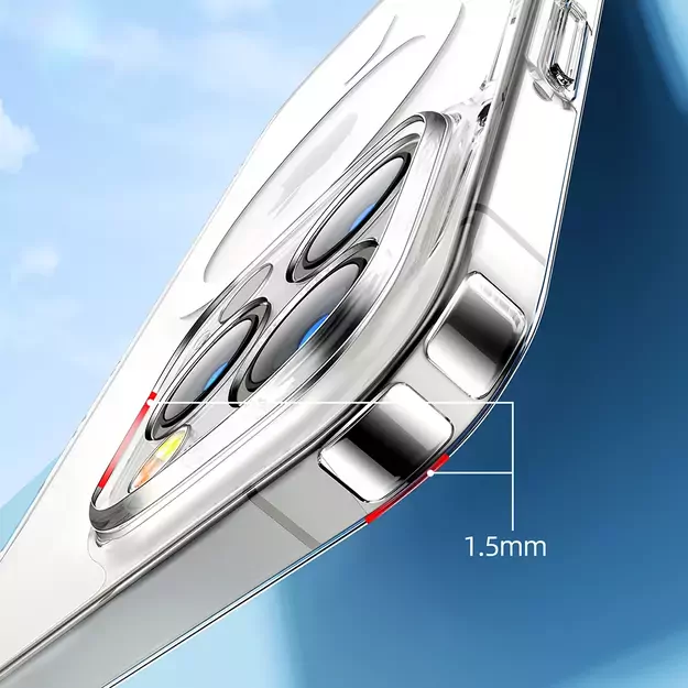 Joyroom 14D Magnetic Case Magnetic Case for iPhone 14 Plus Compatible with MagSafe transparent (JR-14D7) 5