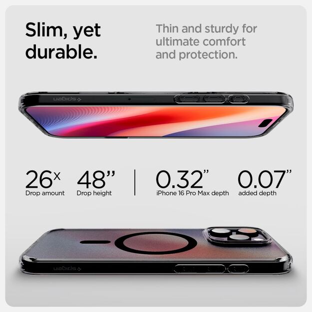 Spigen Ultra Hybrid iPhone 16 Pro Case - Black 2