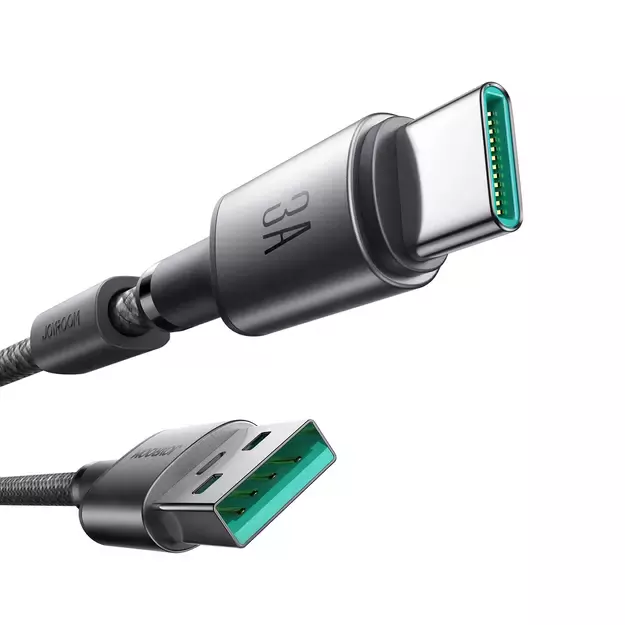 Joyroom S-A50 Unlimited Series 3A USB-A - USB-C Cable with Magnetic Organizer 1.2m - Gray 15