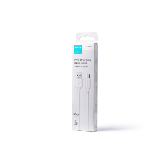 Joyroom Long-Lasting Series A9 USB-A / USB-C 3A cable 2m - white 4