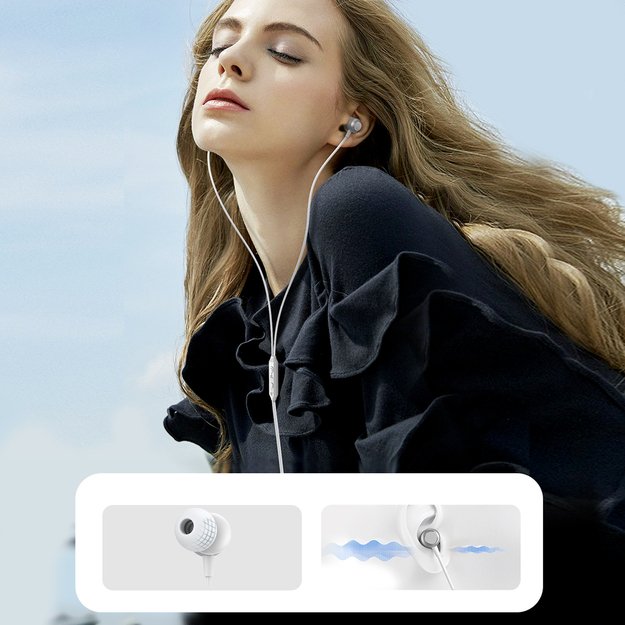 Joyroom JR-EC06 USB-C in-ear headphones - silver 7
