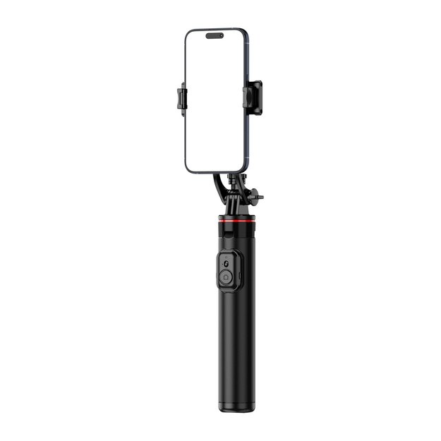 Selfie stick WC1Y2S 1.3m aluminum alloy telescopic tripod with phone holder - black 3