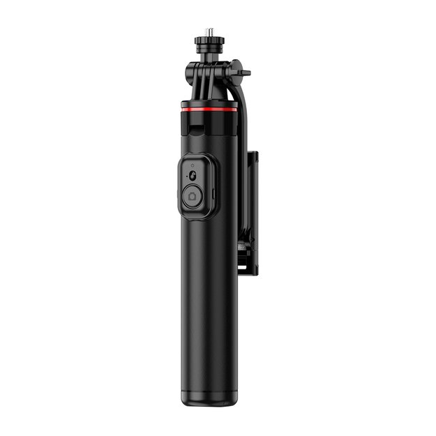 Selfie stick WC1Y2S 1.3m aluminum alloy telescopic tripod with phone holder - black 6