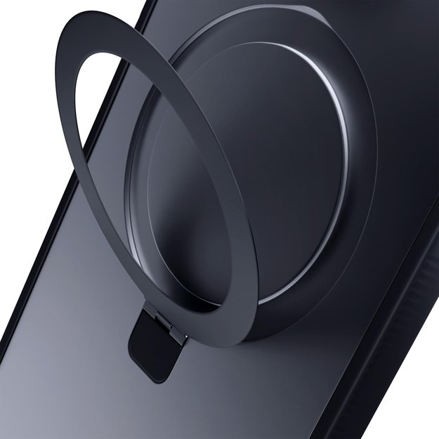 3mk Smoke Case Mag&amp Stand for Apple iPhone 14 pro max - black 6