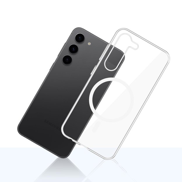 3mk Clear MagCase for Samsung Galaxy S23+ - transparent 9
