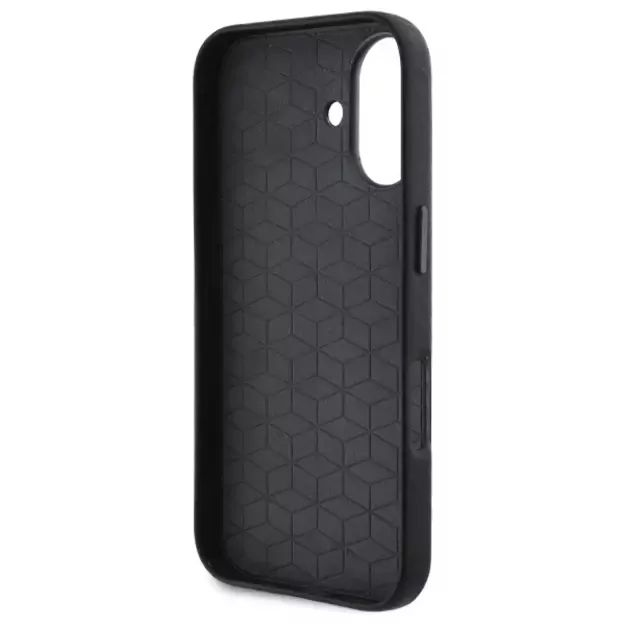 BMW Carbon Wrapped Metal iPhone 16 Case - Black 1