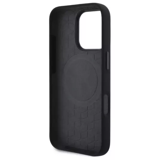 BMW M Silicone Printed Ring MagSafe Case for iPhone 16 Pro Max - Black 13